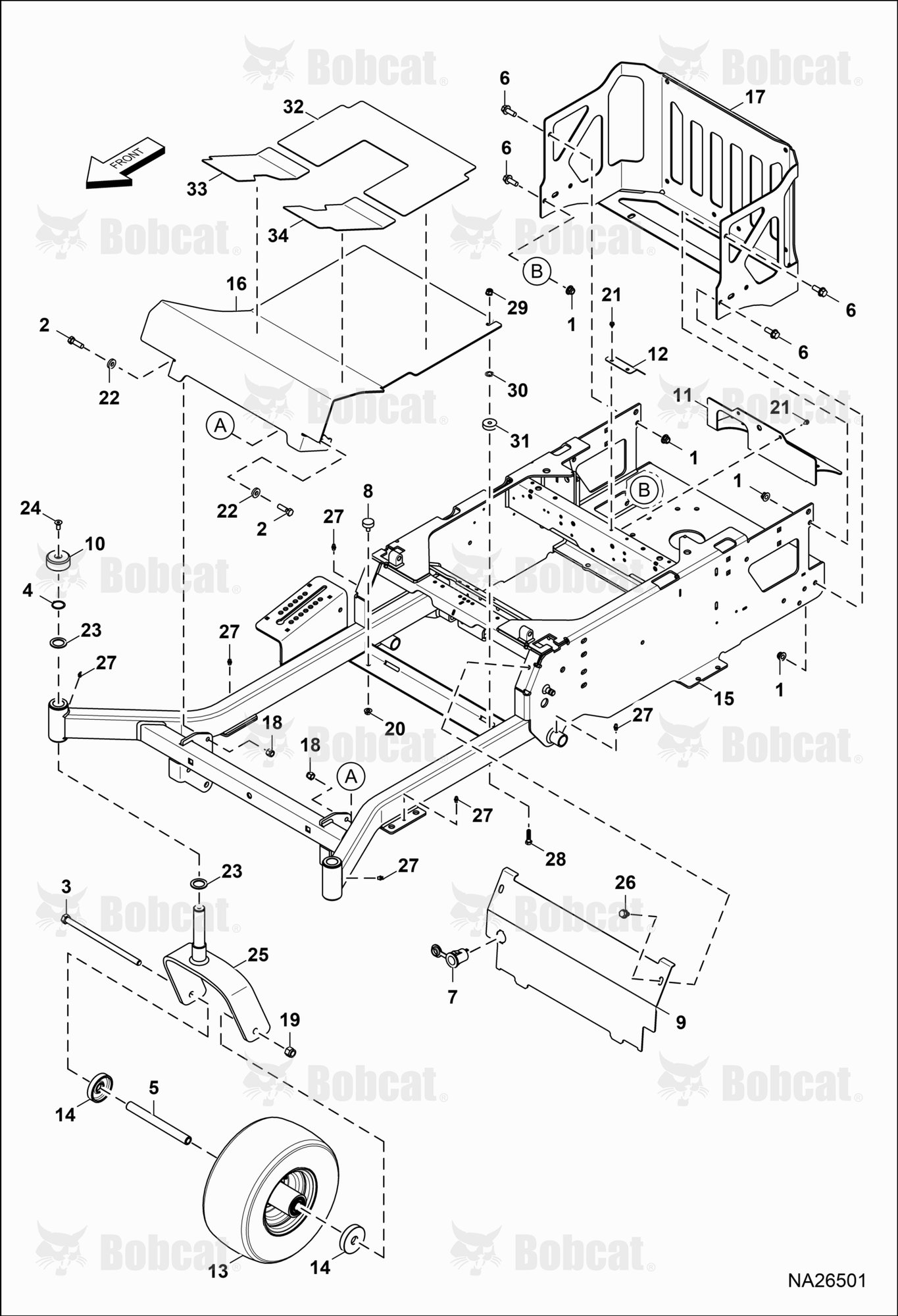 Frame Assembly (48"/52")