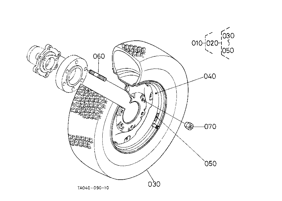 Front Wheel (29*12.50-15)