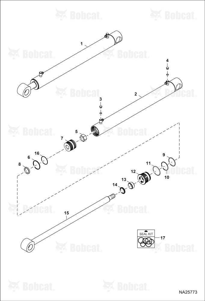 Lift Cylinder  B4ZY16360 & Above