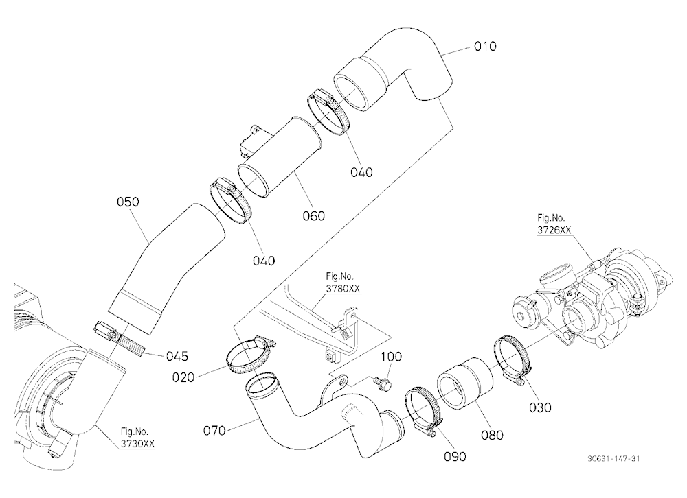 Inlet Pipe (Air Cleaner)