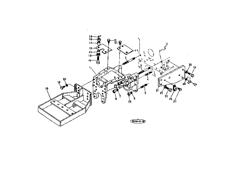 Front Axle Bracket