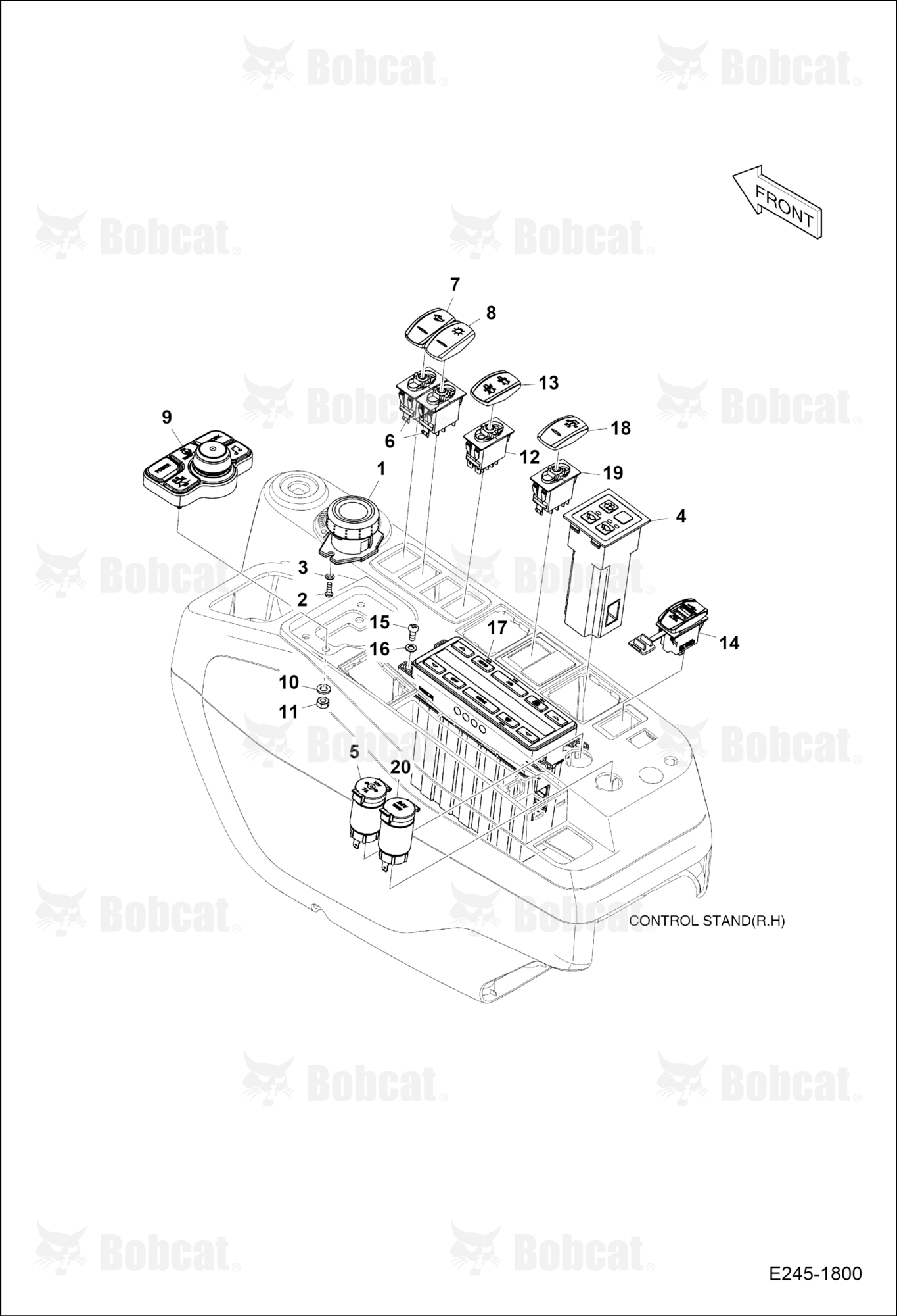 Electric Parts (Control Stand)