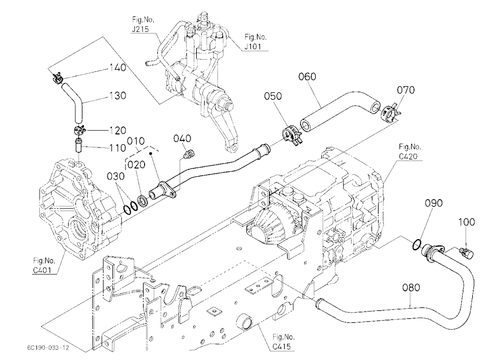 Hydraulic Oil Line (F/M)