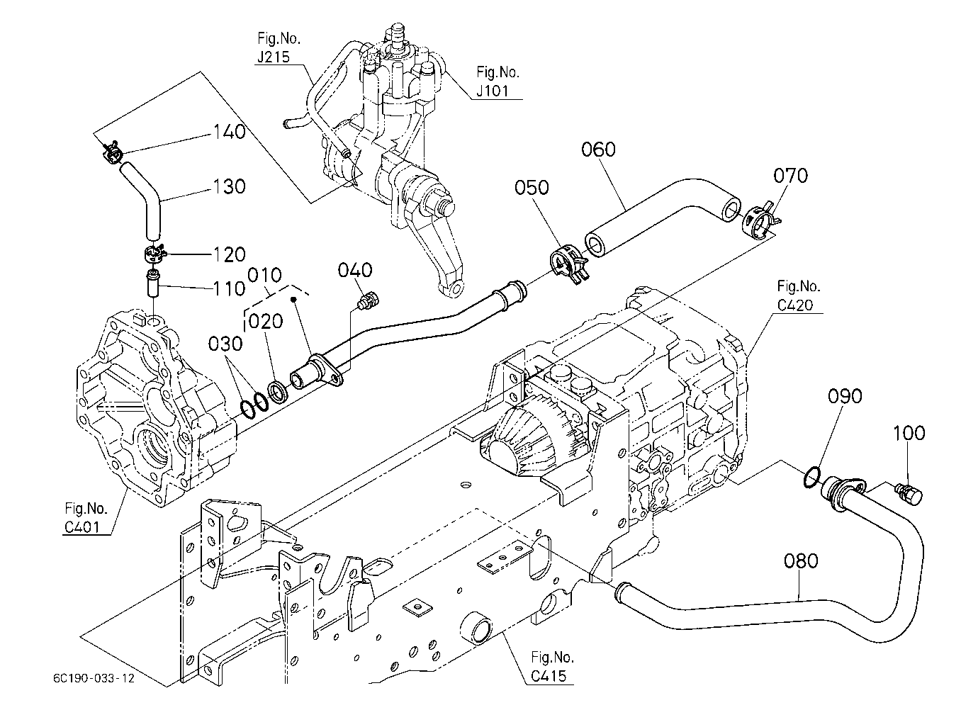 Hydraulic Oil Line (F/M)