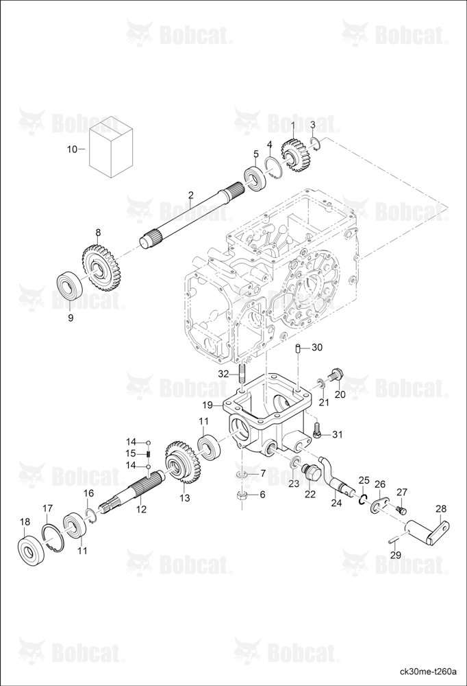 MID PTO Shaft Group (W/Mid PTO)