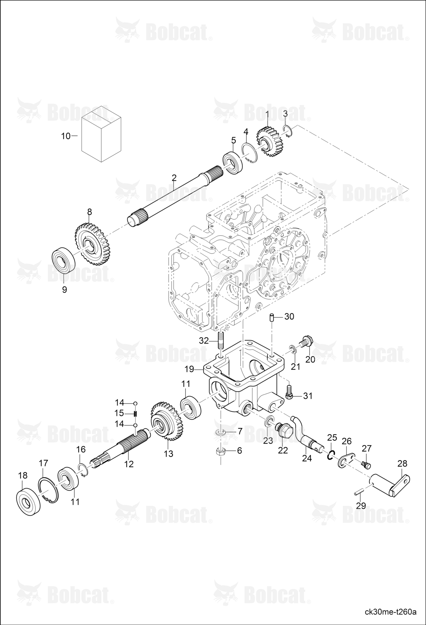 MID PTO Shaft Group (W/Mid PTO)