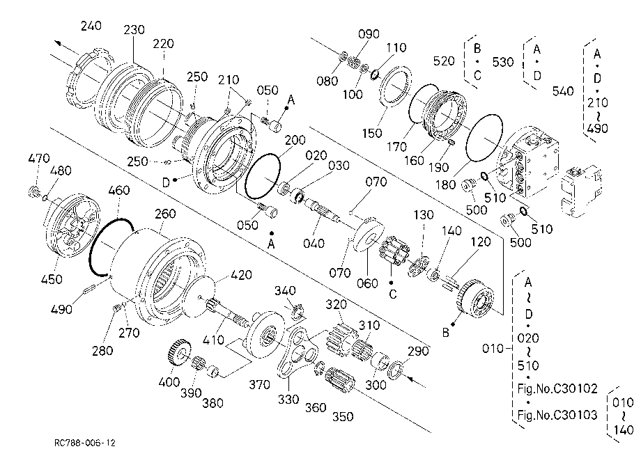 Drive Motor (Component Parts 1)