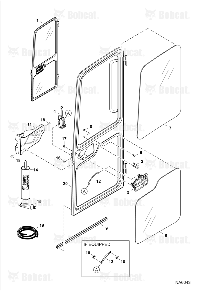 Operator CAB (Door) AB8B12001 & Above