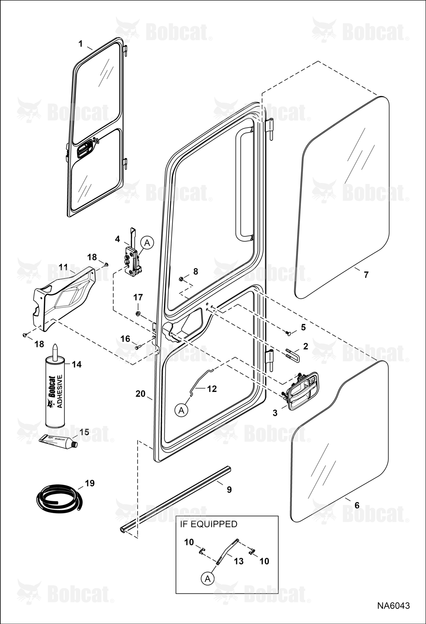 Operator CAB (Door)  AB8B12001 & Above