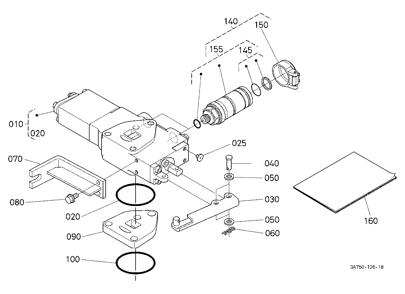 Auxiliary Control Valve Kit (Scd) (W/G No.M9517A)