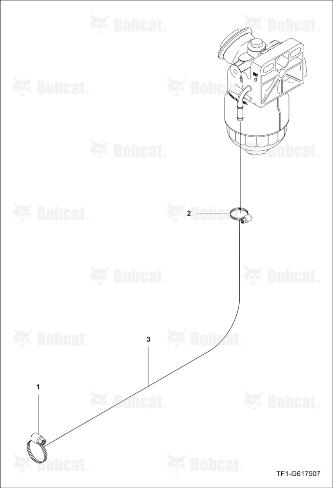 Fuel Filter Group (Hose Clamps)
