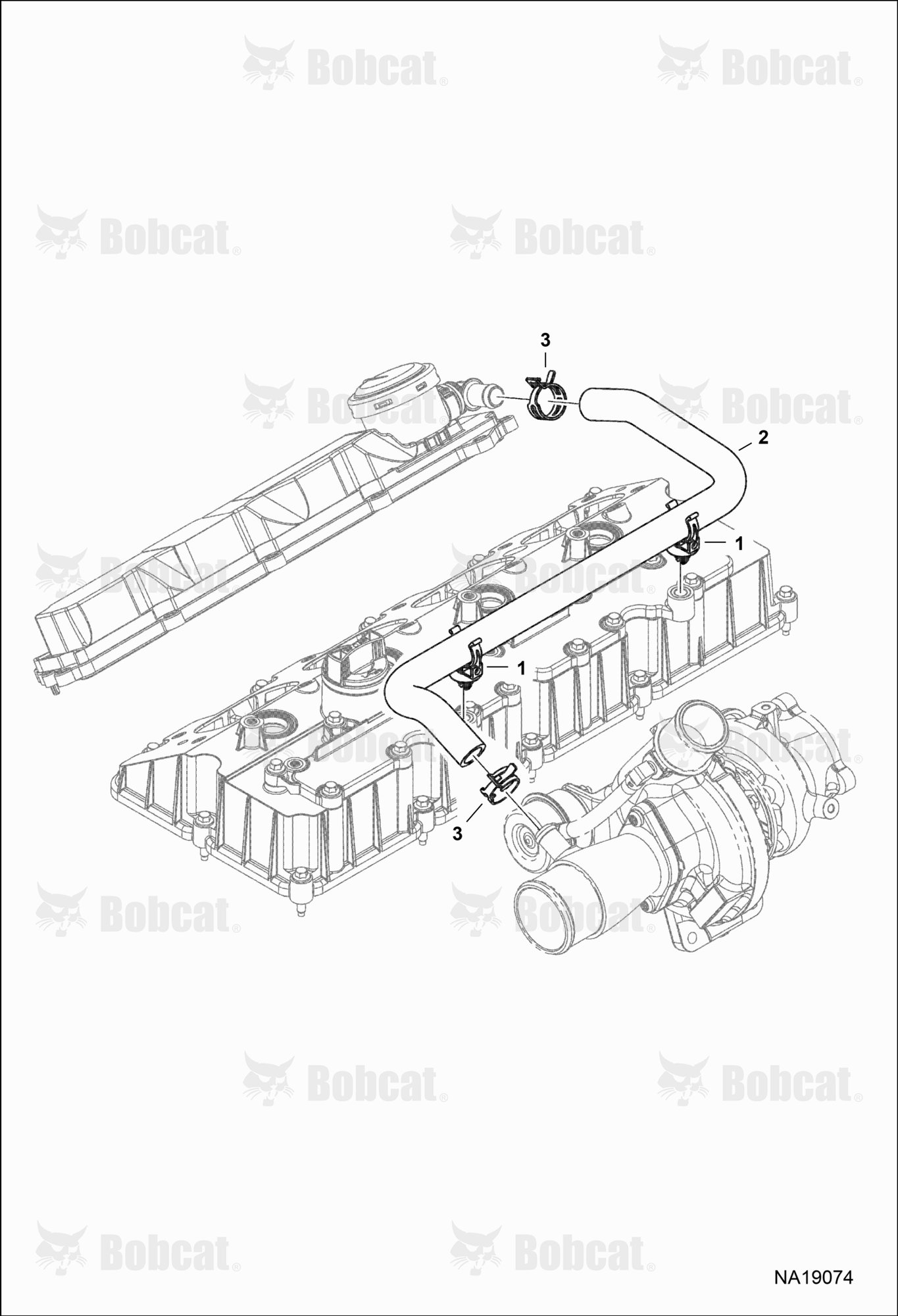 Rocker Arm Cover Hose
