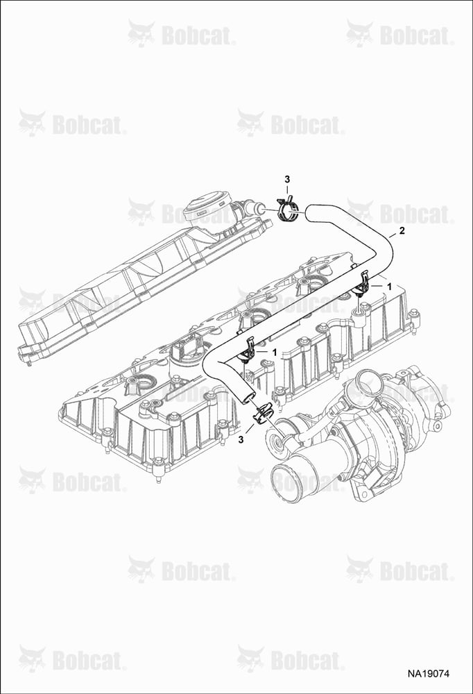 Rocker Arm Cover Hose