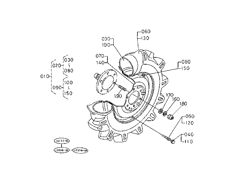 Front Wheel (7-16 Fslm)