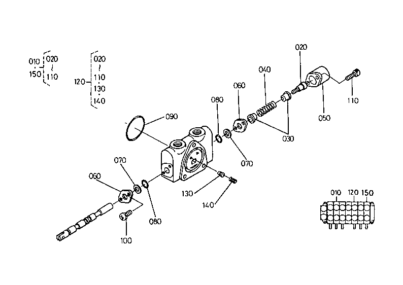 Control Valve (2) Spool Section (2)