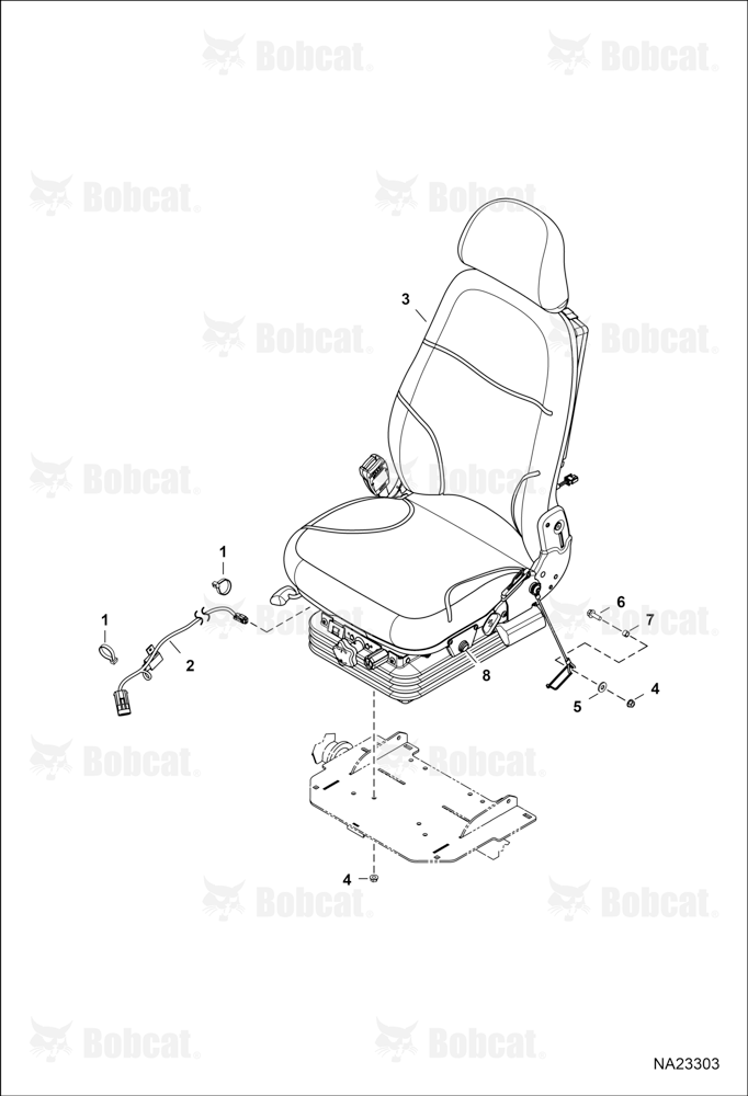 Seat (Cloth)(Heated)