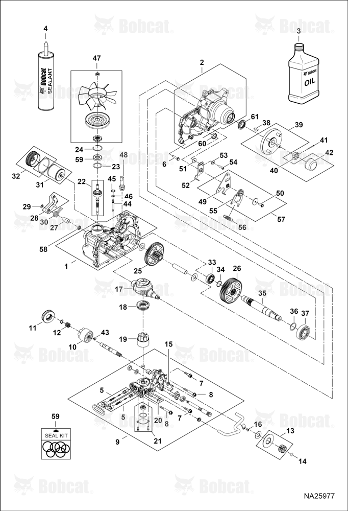 Transaxle Left