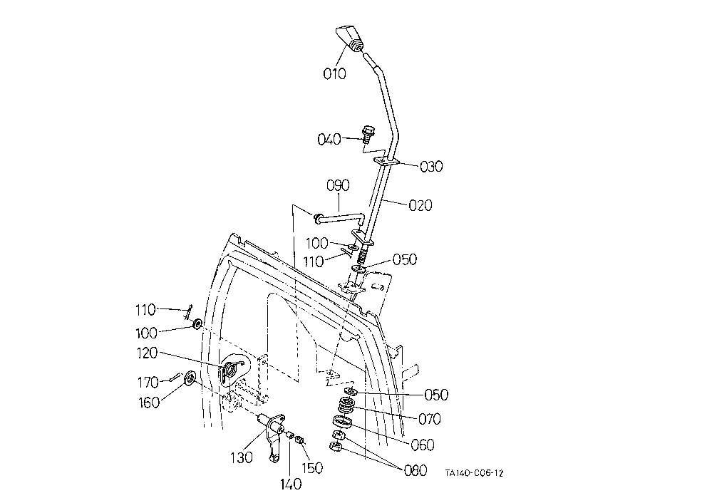 Accelerator Lever [Hst Type] [Cab Type]