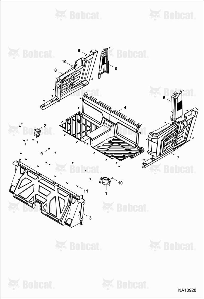 BODY, Floor Rear