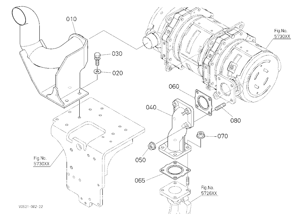 Diesel Particulate Filter Muffler Pipe