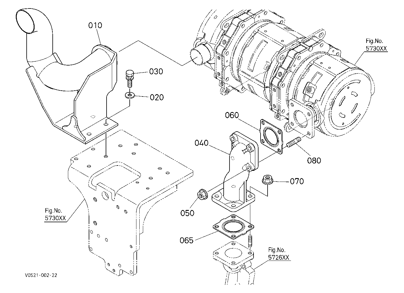 Diesel Particulate Filter Muffler Pipe