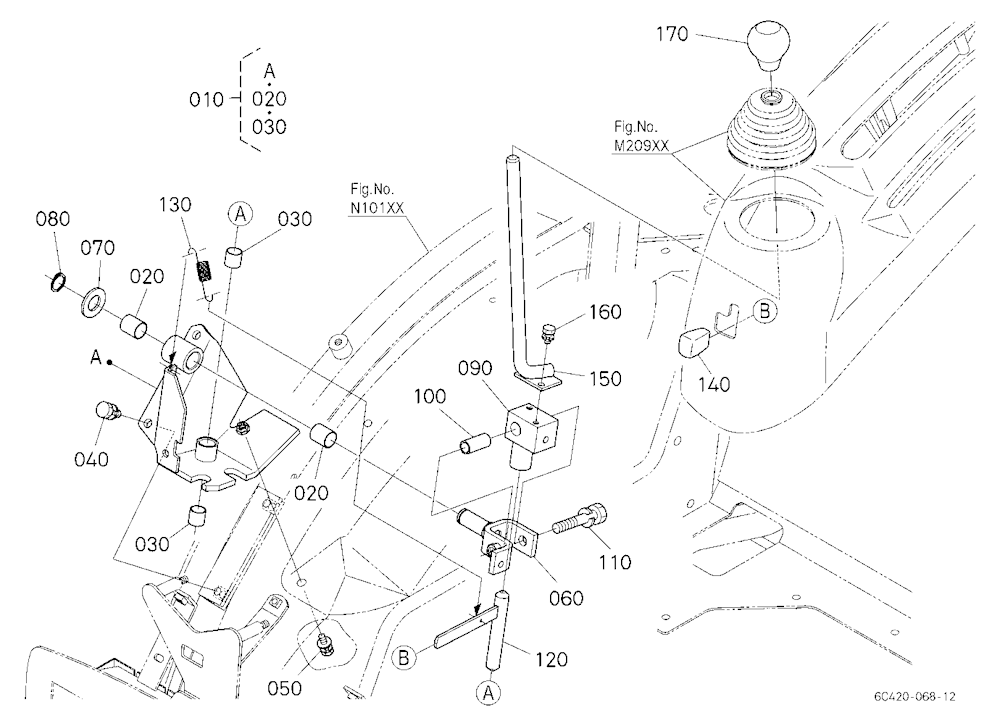 Loader Valve Lever