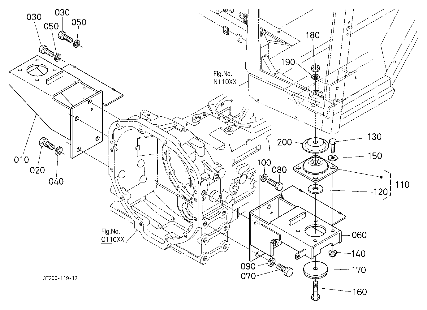 Cab Bracket Front