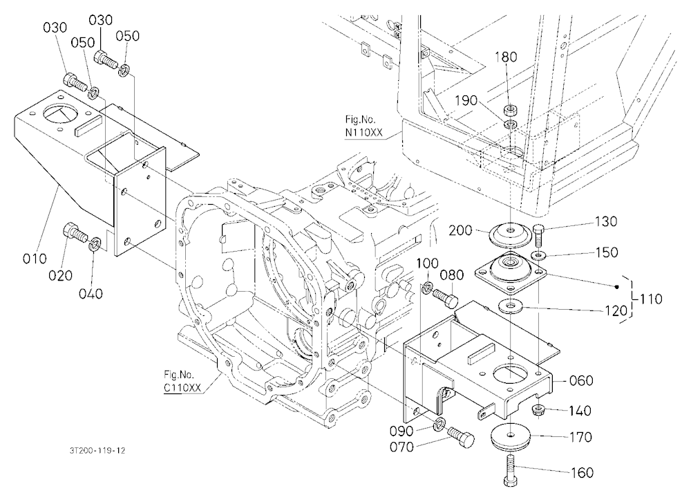 Cab Bracket Front