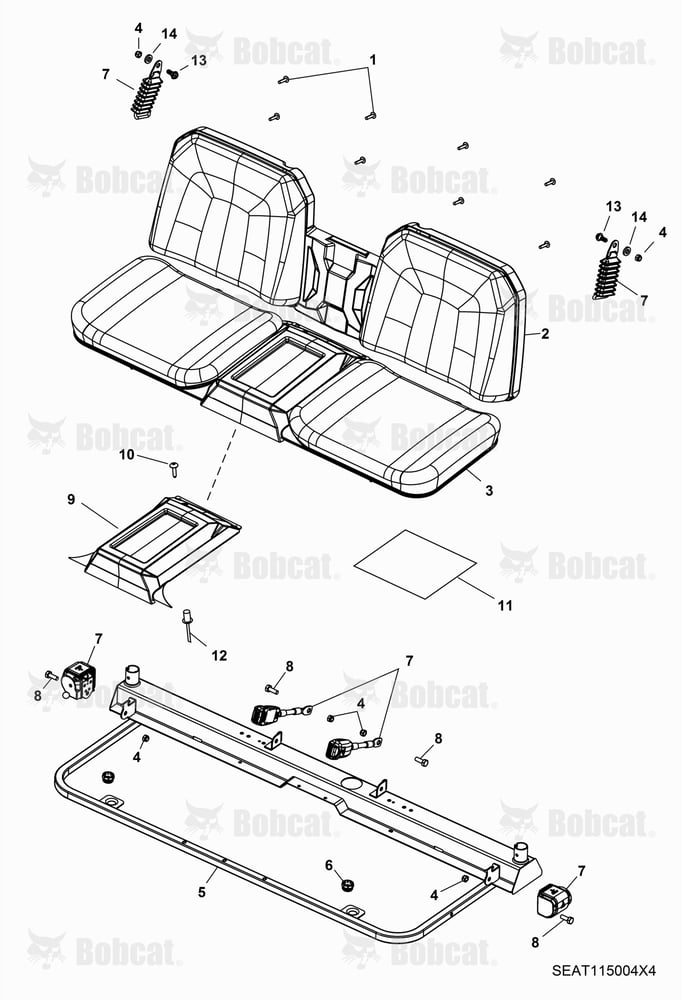 BODY, Seat & Base  AJNY11001 - AJNY19999