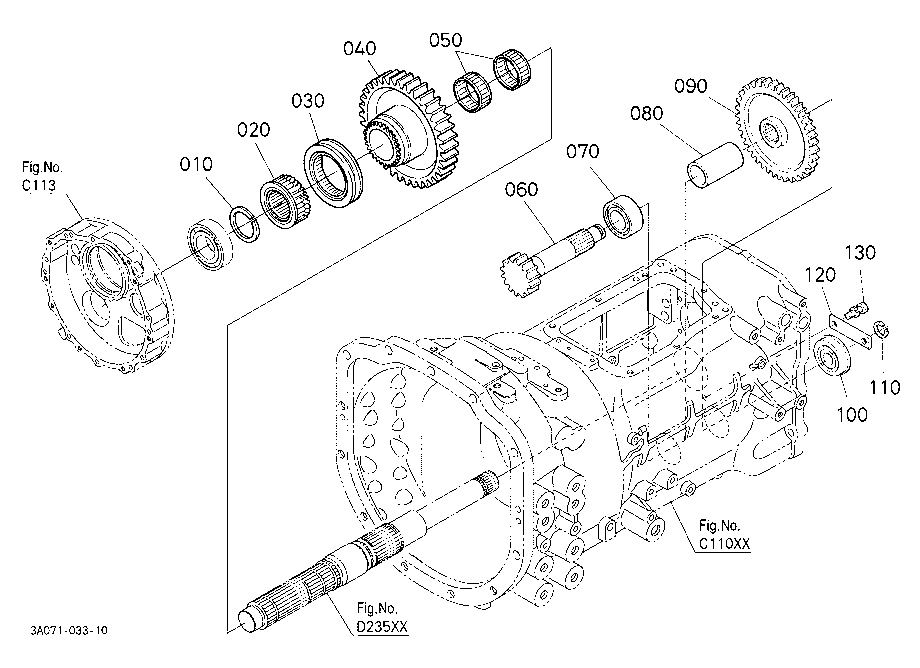 Creep Speed Kit (Gear/Shaft) [Option]