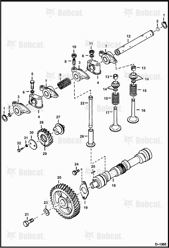 Camshaft & Rocker Arm