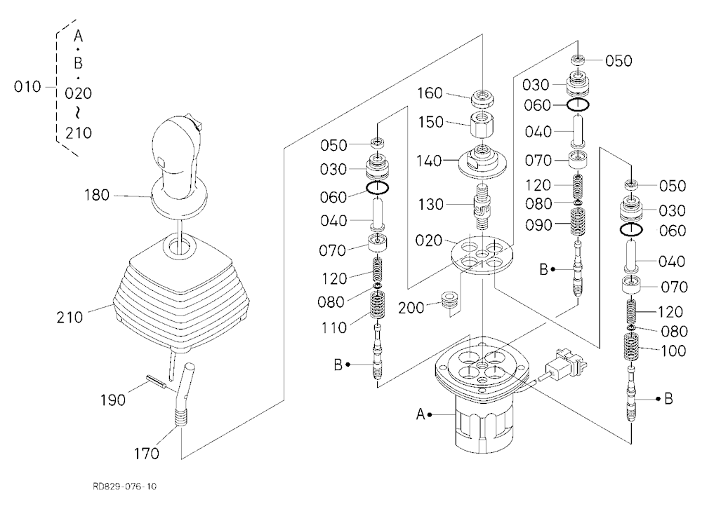 Pilot Valve (Rh) [Component Parts]