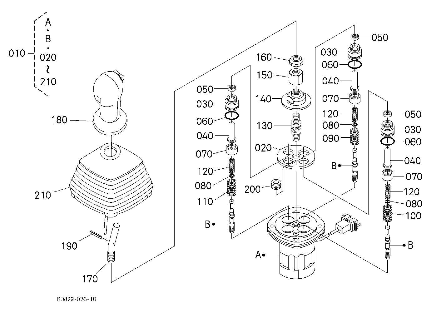 Pilot Valve (Rh) [Component Parts]