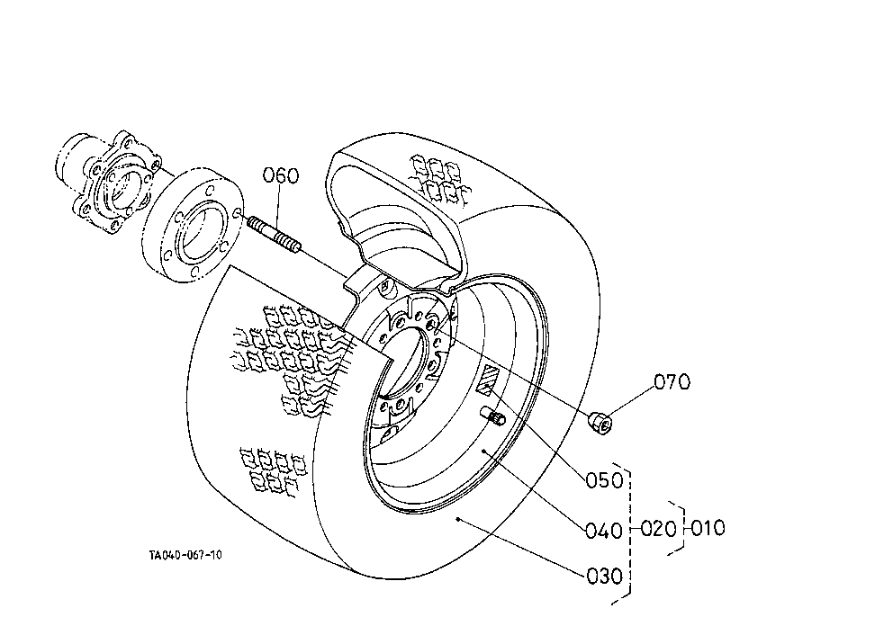 Front Wheel (27*10.50-15)