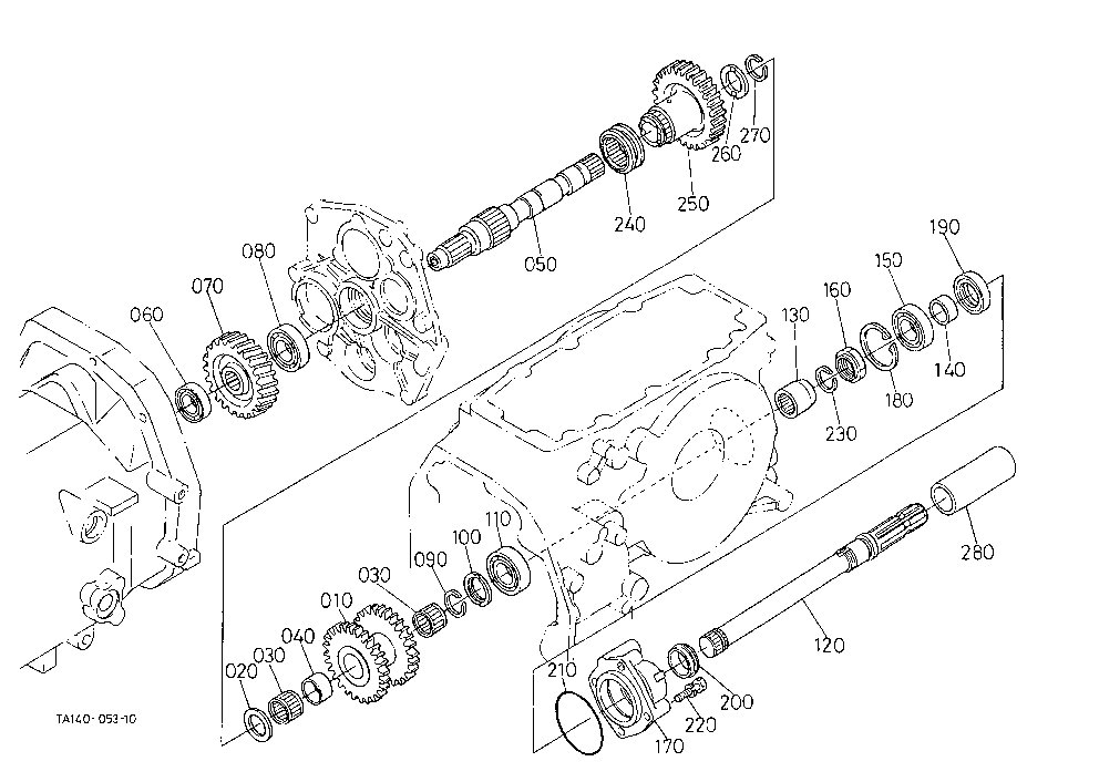 Pto Shaft [Hst Type] [With Mid Pto]