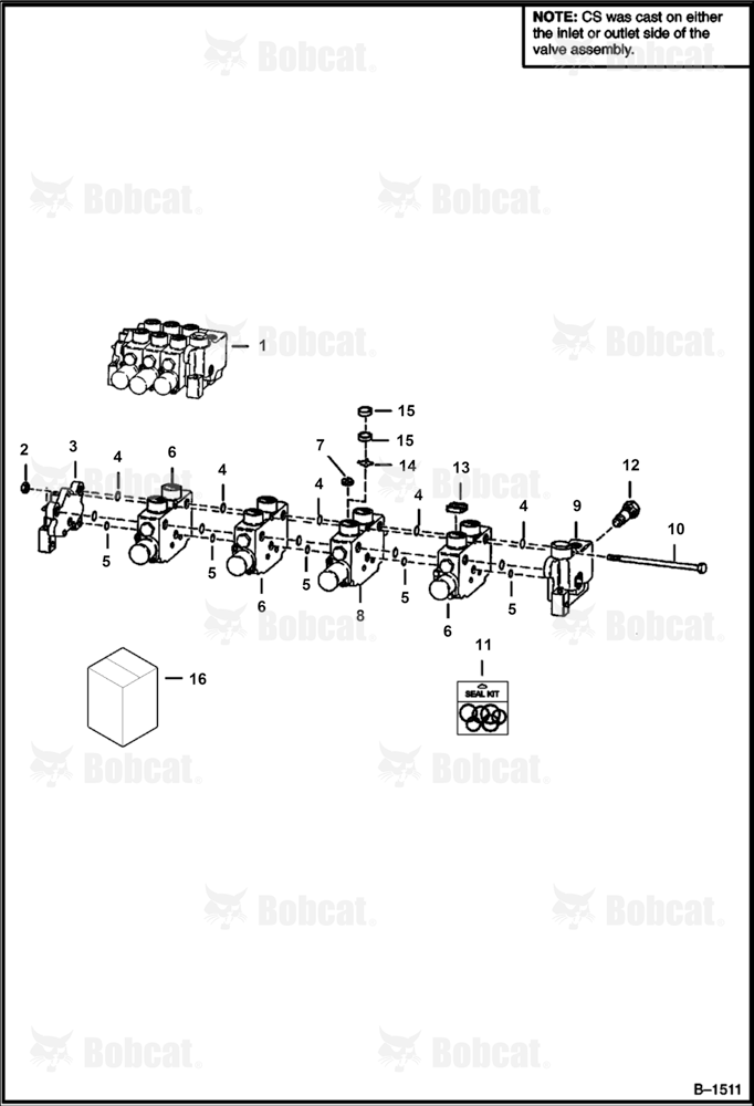 Hydraulic Control Valve (Gresen CS)