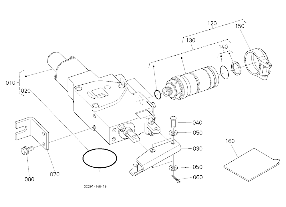 Auxiliary Control Valve Kit (Fd) [Option]