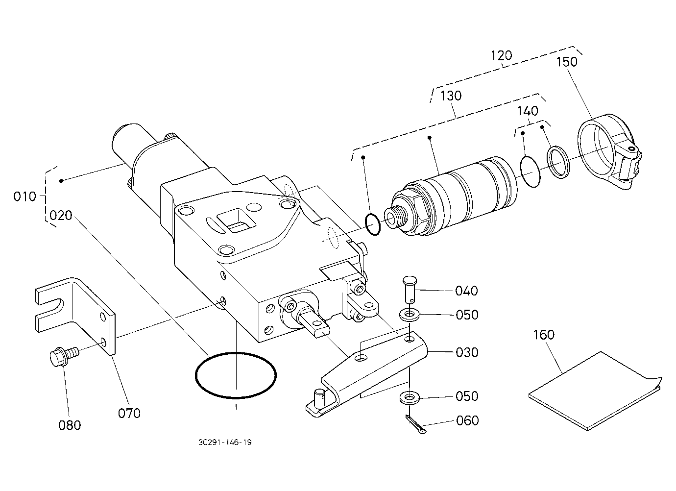 Auxiliary Control Valve Kit (Fd) [Option]
