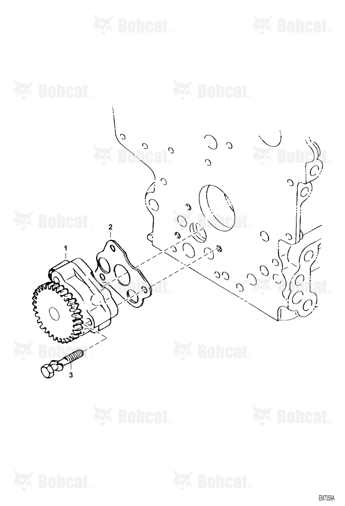 Oil Pump (Engine S/N 4JC0001 & Above)