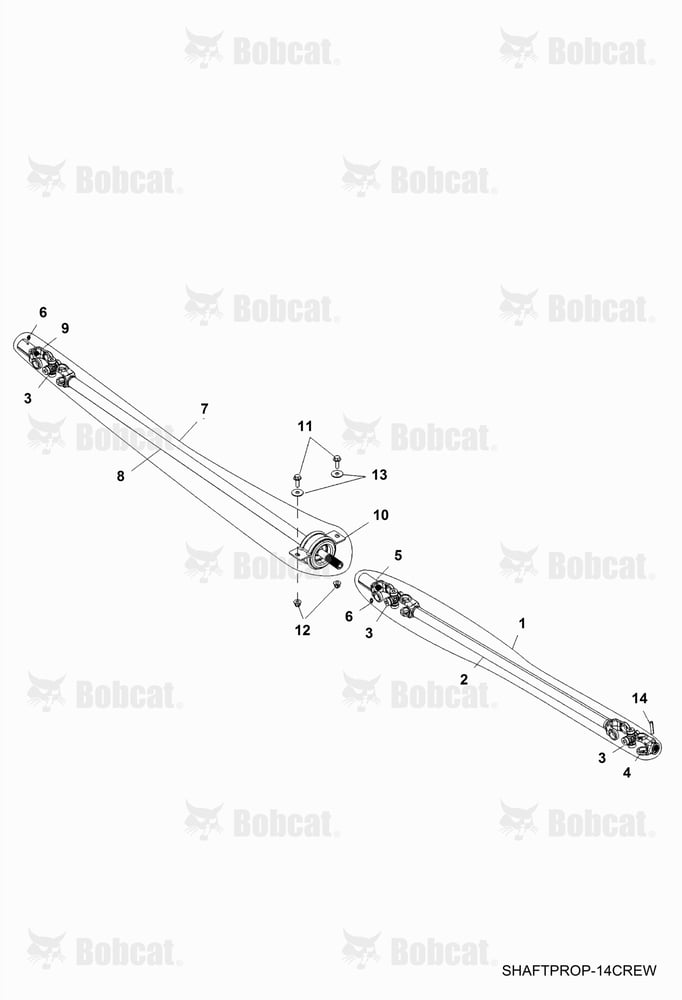 Drive TRAIN, Front Prop Shaft