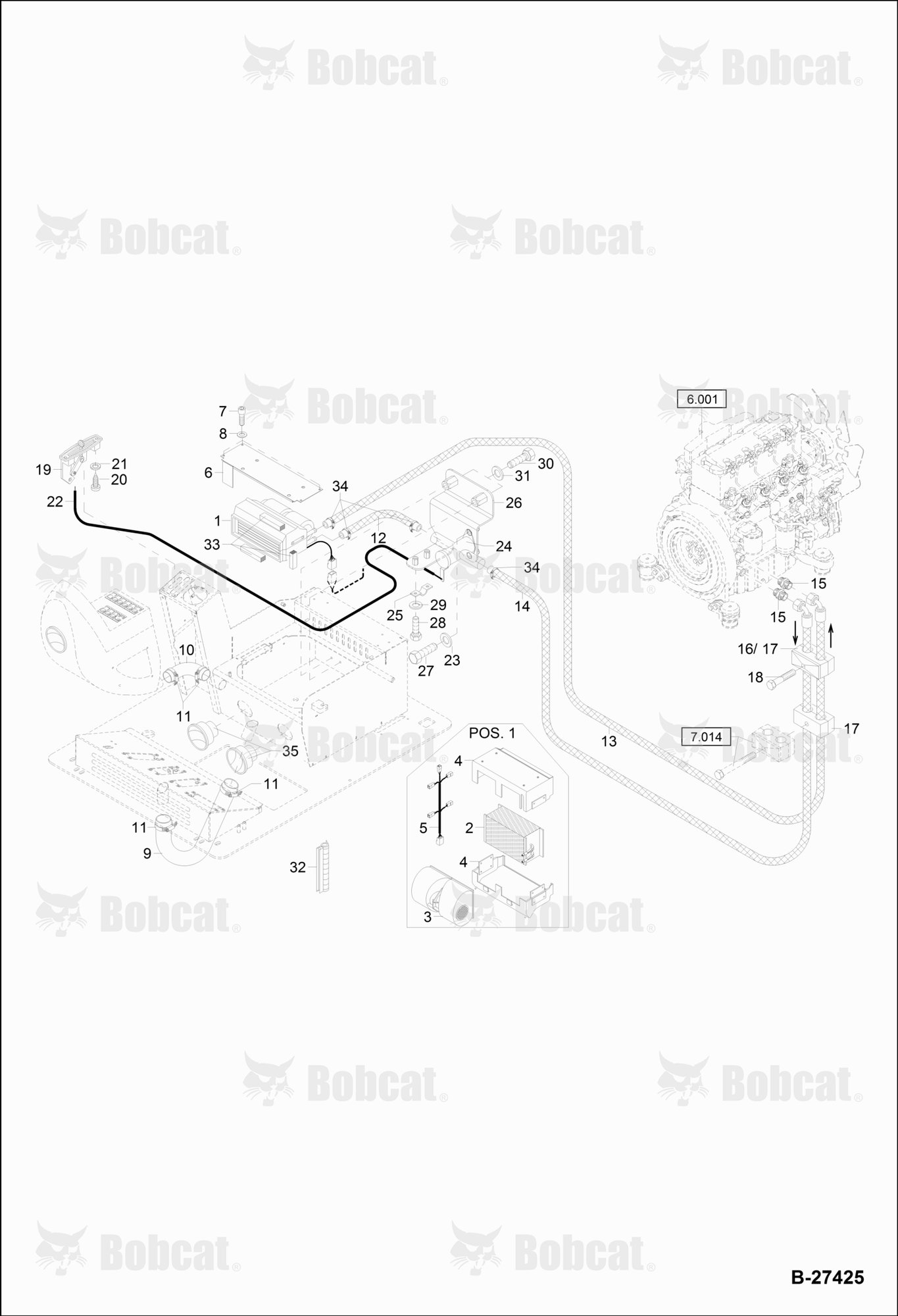 Heating (Engine S/N XXXX/2842 & Above)