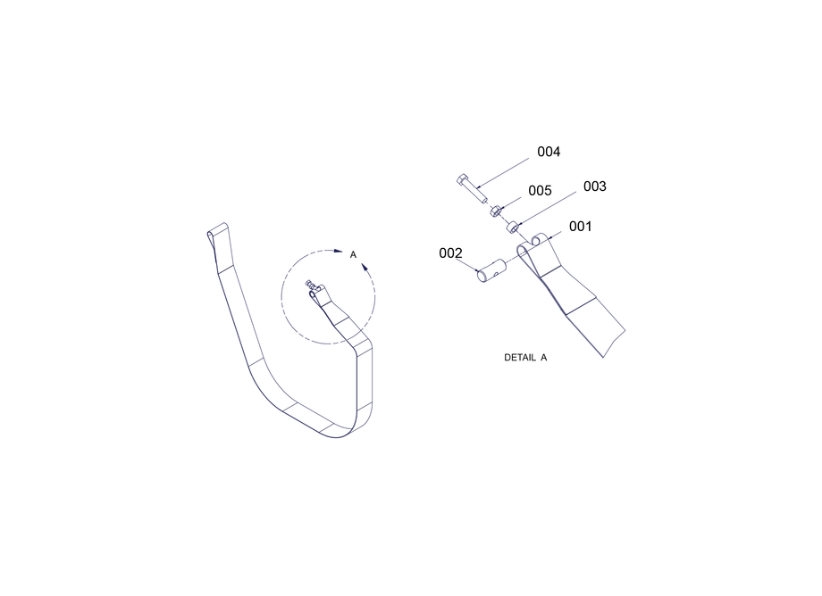 Def Tank Strap Assembly