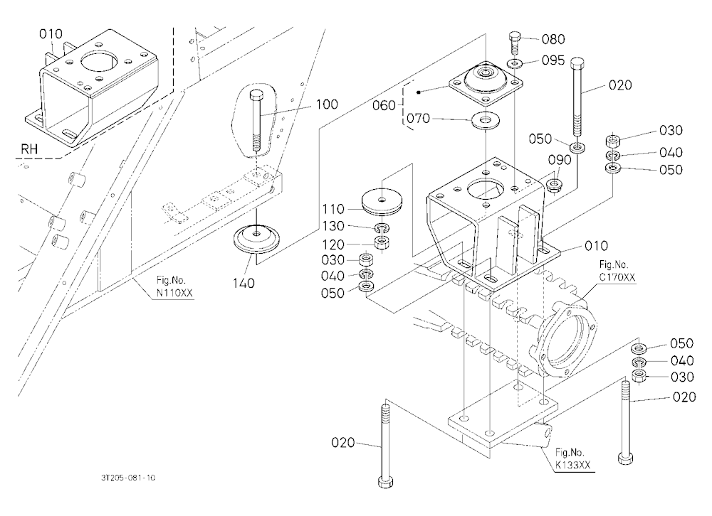 Cab Bracket Rear