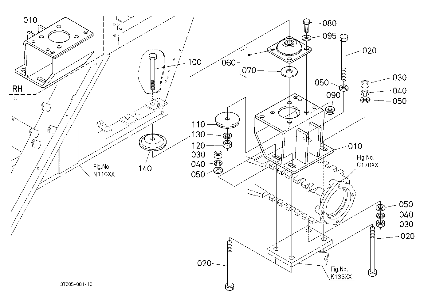 Cab Bracket Rear