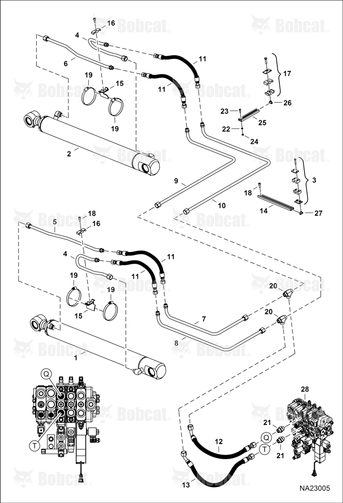 Hydraulic Circuitry (Loader) (Lift)