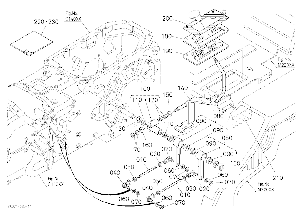 Creep Speed Kit (Shift Lever) [Rops Type] [Option]