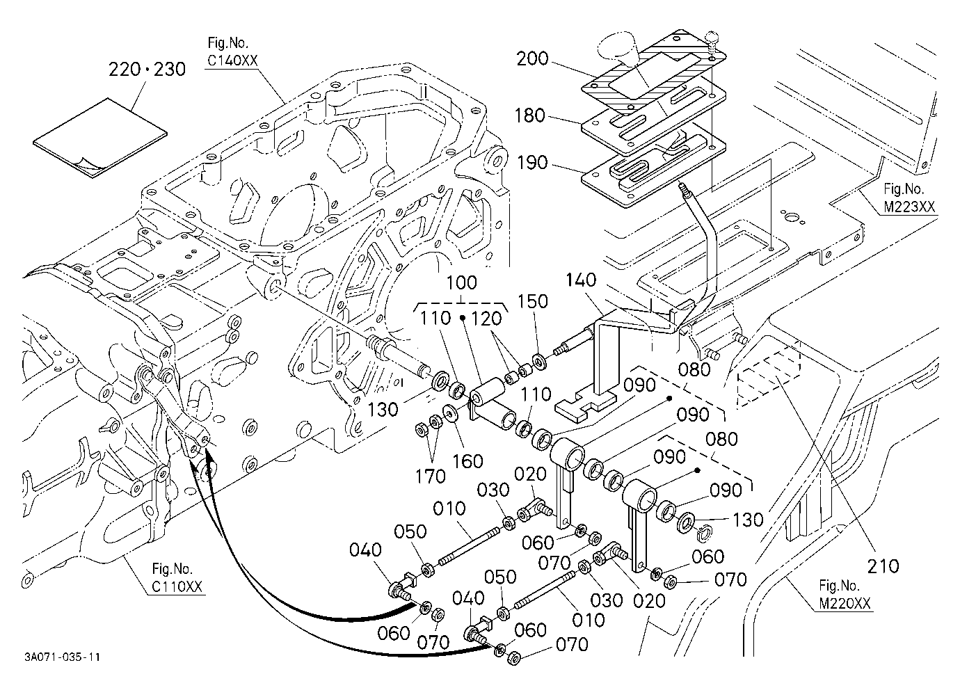 Creep Speed Kit (Shift Lever) [Rops Type] [Option]