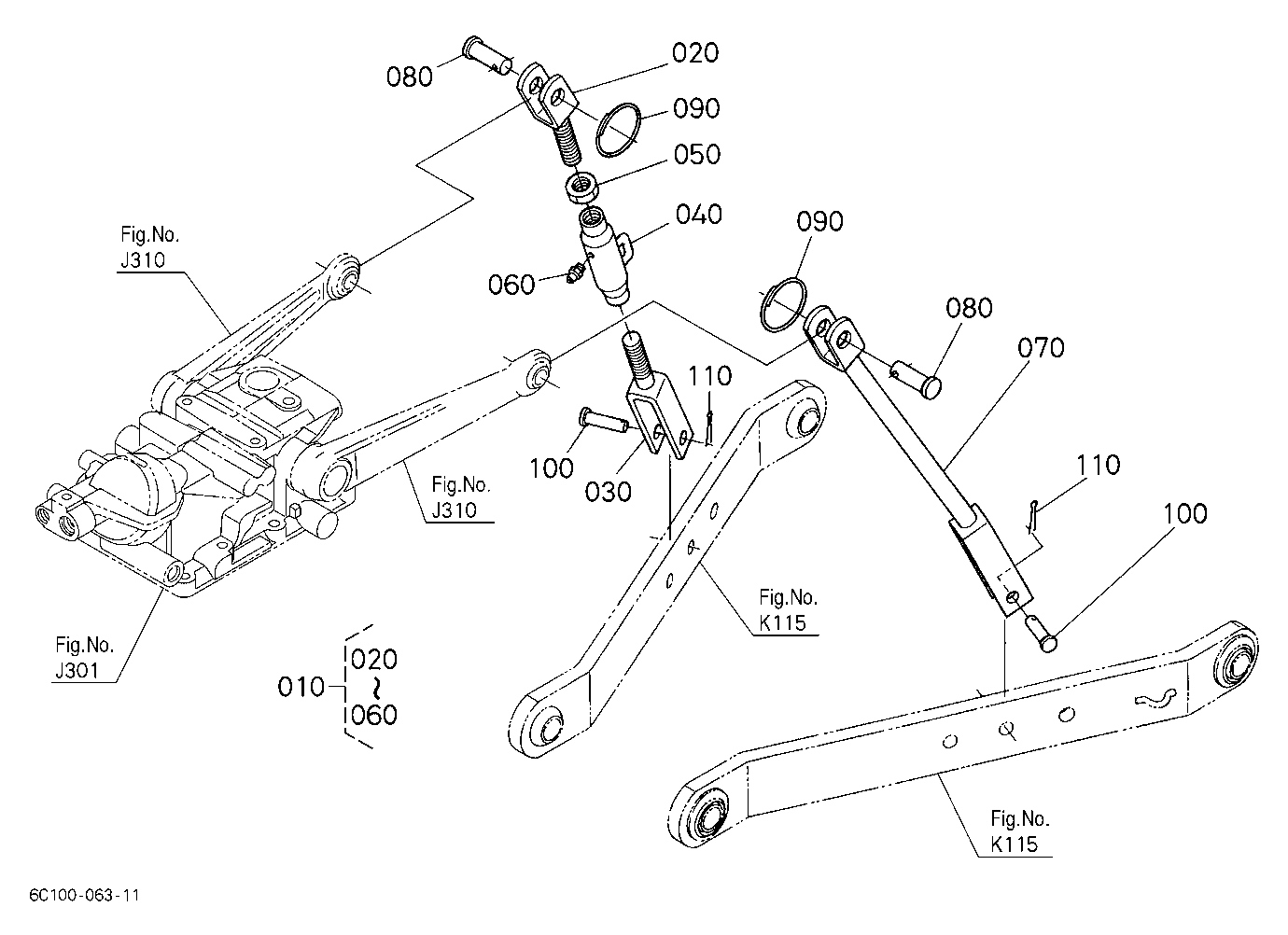 3-Point Linkage 2(Lift Rod)