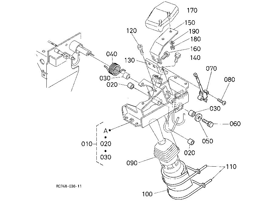 Control Lever (Lever Lh)