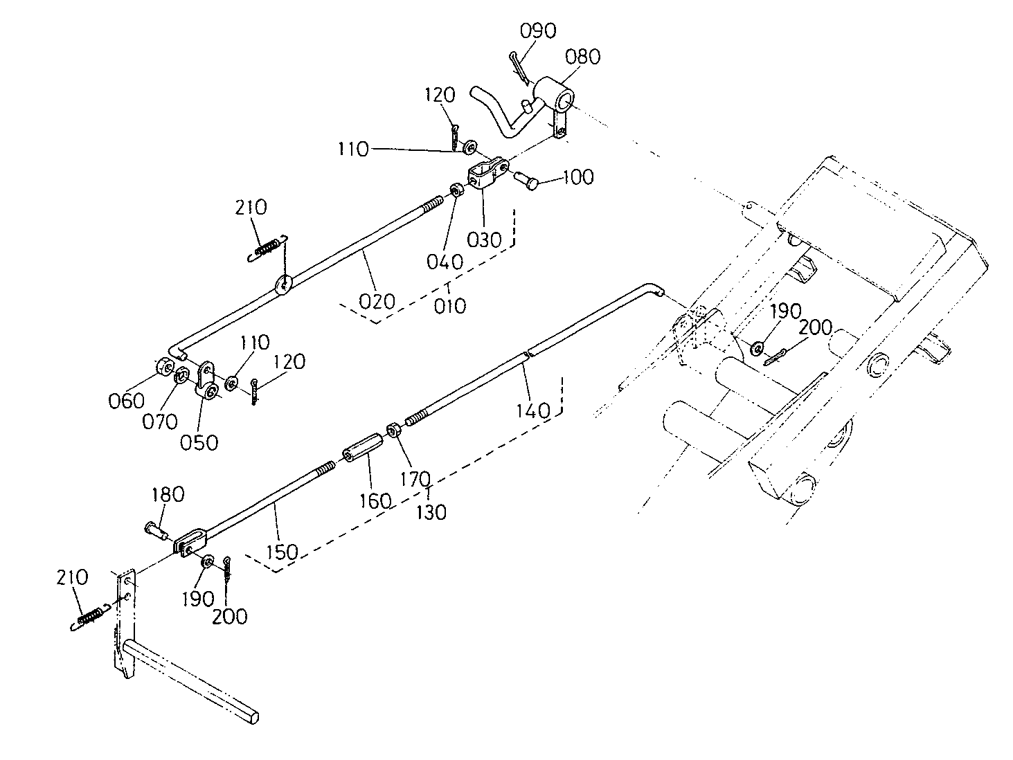 Diff. Lock Clutch Rod